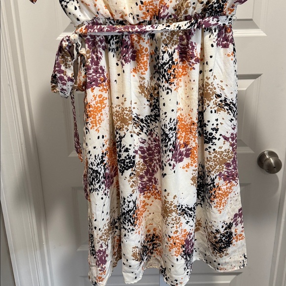 NY Collection Abstract Print Dress PS NWOT Fit & Flare‎ Petite Style - Picture 4 of 10